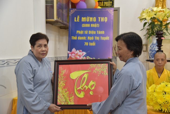 The 6th One-Day Retreat, and Celebrating the Longevity at Minh Chat Ashram in Can Tho