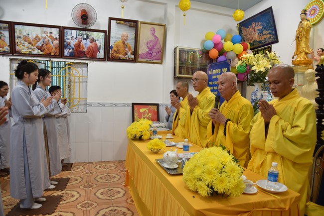 The 6th One-Day Retreat, and Celebrating the Longevity at Minh Chat Ashram in Can Tho