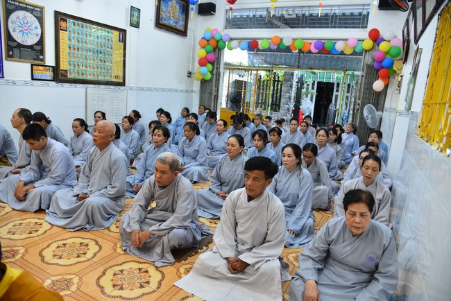 The 6th One-Day Retreat, and Celebrating the Longevity at Minh Chat Ashram in Can Tho