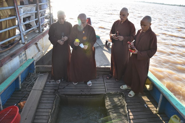 The 6th One-Day Retreat, and Celebrating the Longevity at Minh Chat Ashram in Can Tho