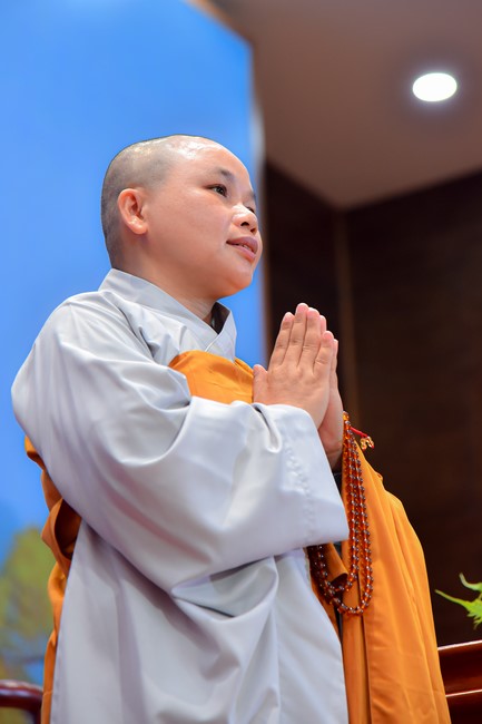 Dharma Talk Cloudless skyline in the 100th Seven-Day Retreat