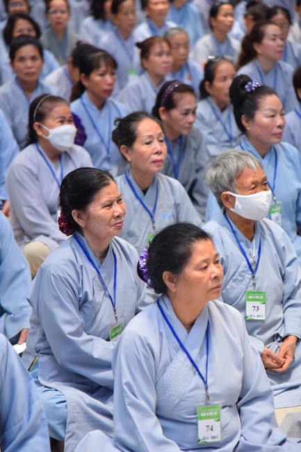 Dharma Talk Cloudless skyline in the 100th Seven-Day Retreat