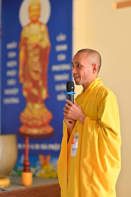 Dharma Talk “Stop and transform karma” – The 100th Seven-Day Retreat.