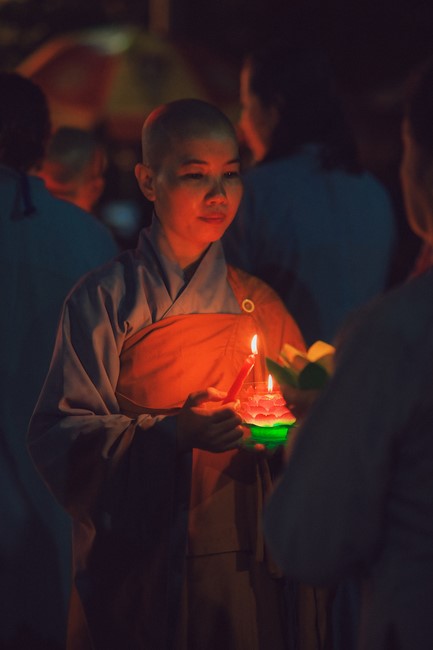 Three-Jewel gratitude Ceremony in the 100th seven-day Retreat