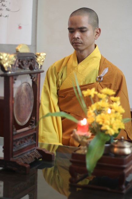 One- day Practice and Three-Jewel refuge Ceremony at Giai Lam Pagoda - Ha Tinh