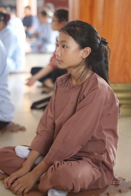 One- day Practice and Three-Jewel refuge Ceremony at Giai Lam Pagoda - Ha Tinh