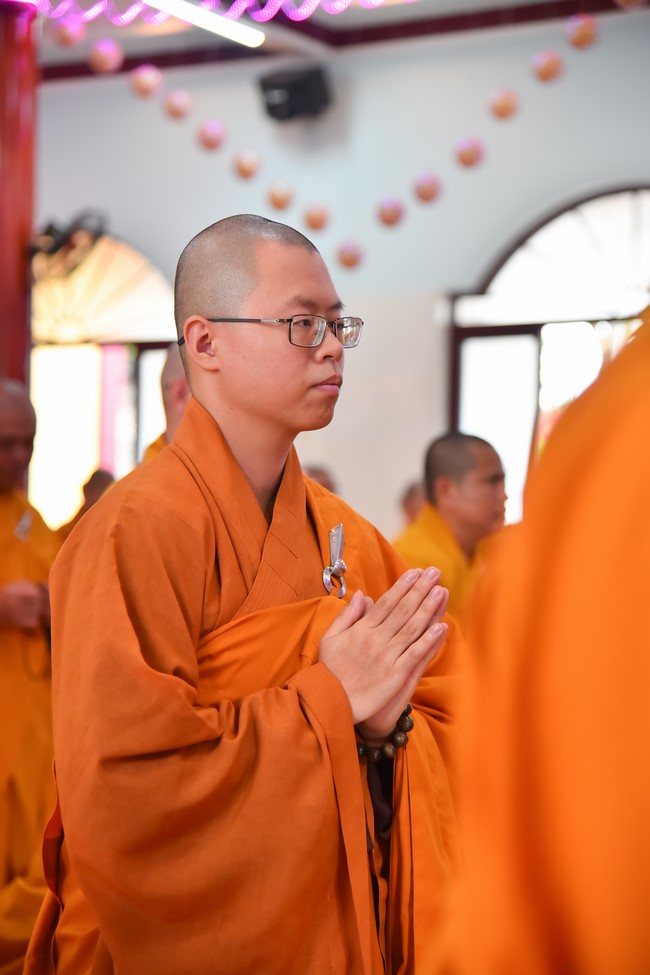 Holding Pravaranà Ceremony of the Director Board (DB) of Hoc Mon district's Vietnam Buddhist Sangha (VBS)