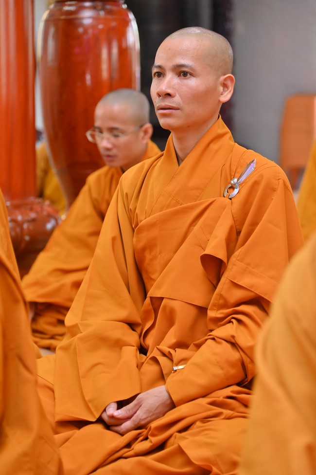 Holding Pravaranà Ceremony of the Director Board (DB) of Hoc Mon district's Vietnam Buddhist Sangha (VBS)