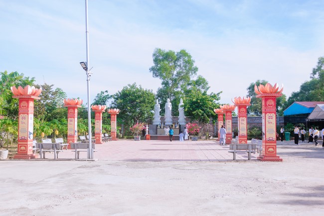 The Ullambana Great Ceremony 2023 at Tu Phap pagoda, Nghe An