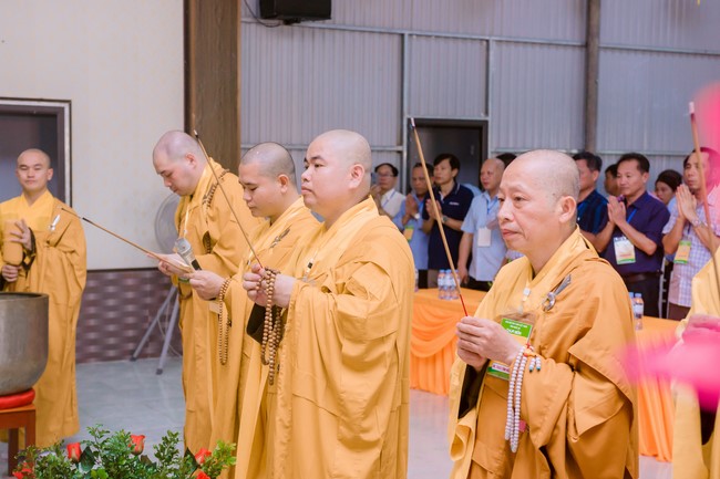 The Ullambana Great Ceremony 2023 at Tu Phap pagoda, Nghe An