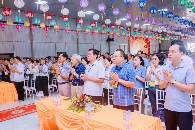 The Ullambana Great Ceremony 2023 at Tu Phap pagoda, Nghe An