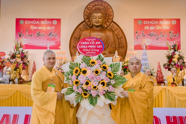 The Ullambana Great Ceremony 2023 at Tu Phap pagoda, Nghe An