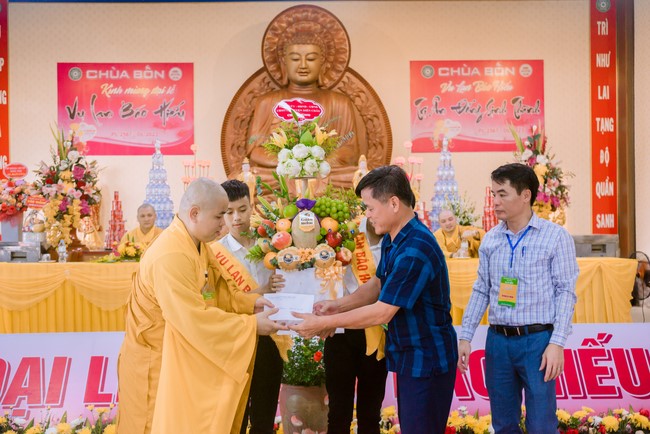 The Ullambana Great Ceremony 2023 at Tu Phap pagoda, Nghe An