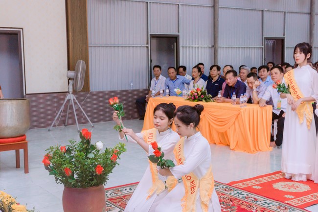 The Ullambana Great Ceremony 2023 at Tu Phap pagoda, Nghe An