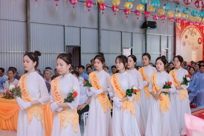 The Ullambana Great Ceremony 2023 at Tu Phap pagoda, Nghe An