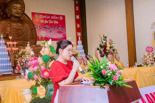 The Ullambana Great Ceremony 2023 at Tu Phap pagoda, Nghe An