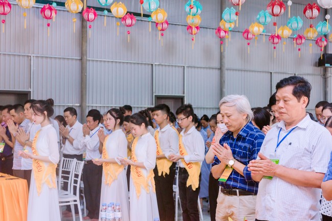 The Ullambana Great Ceremony 2023 at Tu Phap pagoda, Nghe An