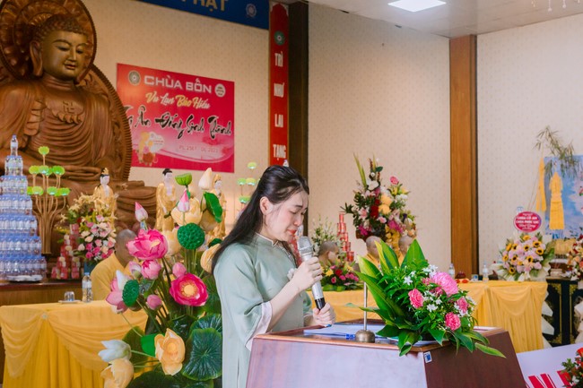 The Ullambana Great Ceremony 2023 at Tu Phap pagoda, Nghe An