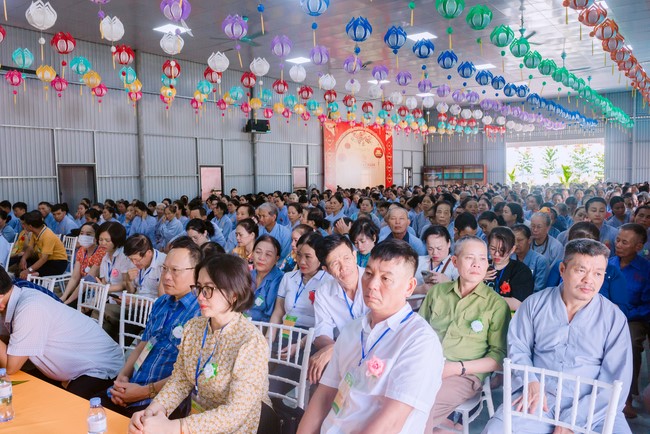 The Ullambana Great Ceremony 2023 at Tu Phap pagoda, Nghe An