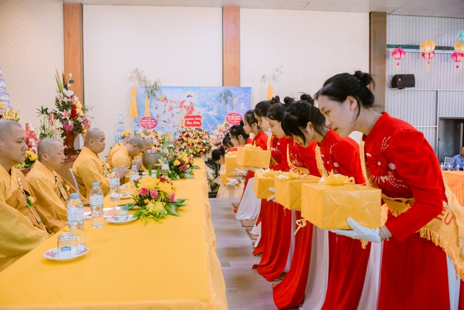 The Ullambana Great Ceremony 2023 at Tu Phap pagoda, Nghe An