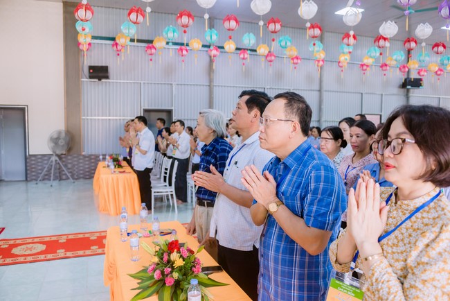 The Ullambana Great Ceremony 2023 at Tu Phap pagoda, Nghe An