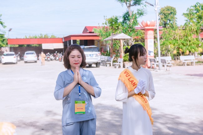 The Ullambana Great Ceremony 2023 at Tu Phap pagoda, Nghe An