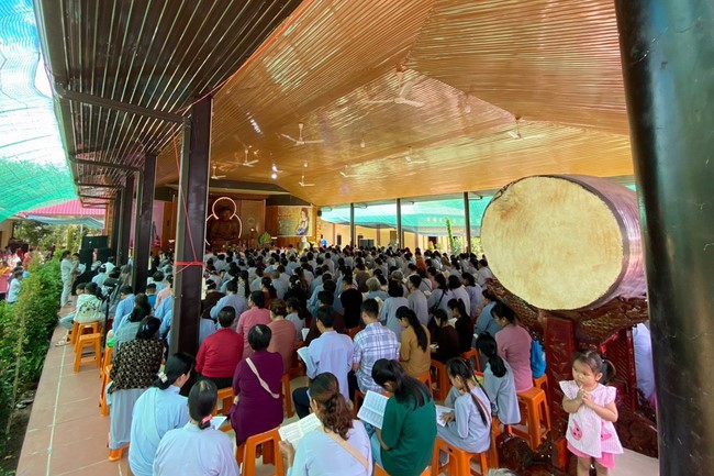 The Ullambana Great Ceremony 2023 at Suoi Phap pagoda, Tay Ninh