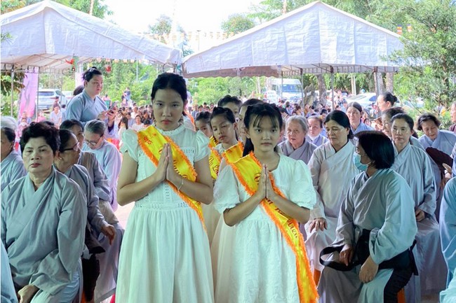The Ullambana Great Ceremony 2023 at Suoi Phap pagoda, Tay Ninh