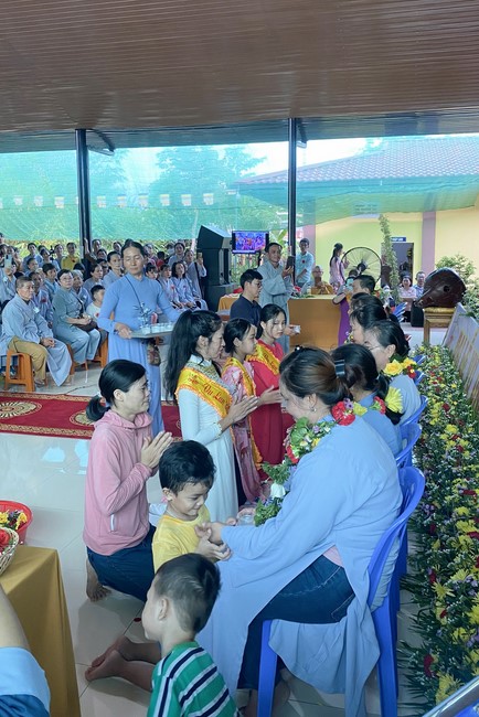 The Ullambana Great Ceremony 2023 at Suoi Phap pagoda, Tay Ninh