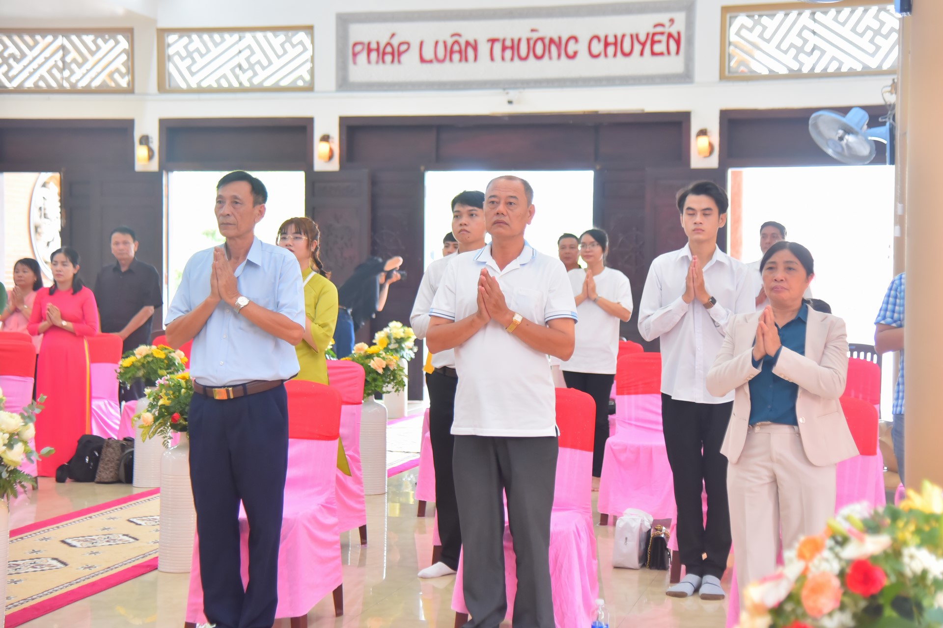 Wedding Ceremony at the pagoda