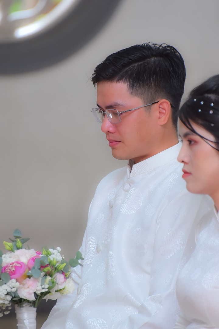 Wedding Ceremony at the pagoda