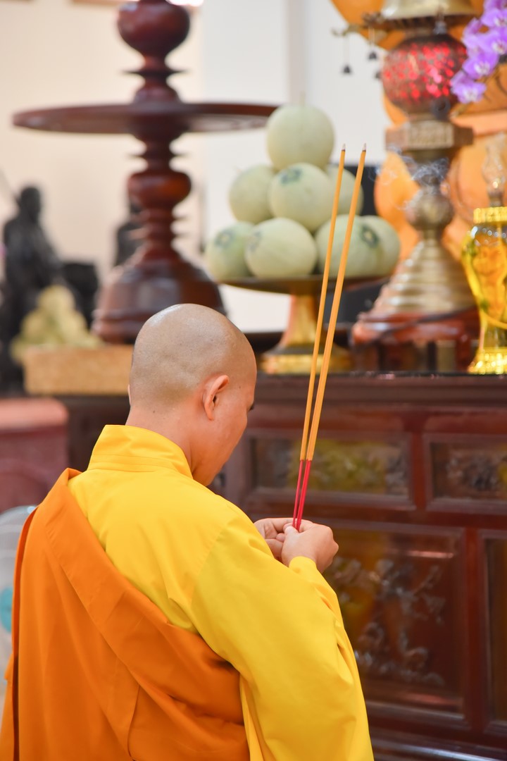 Wedding Ceremony at the pagoda