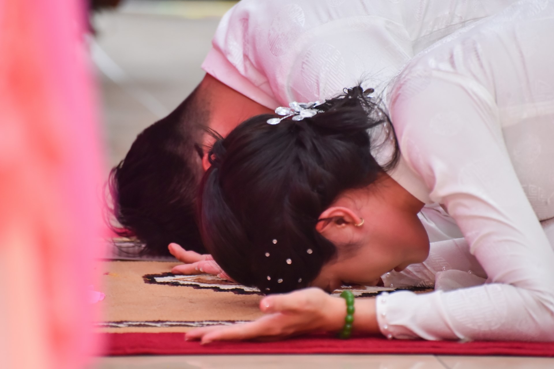 Wedding Ceremony at the pagoda