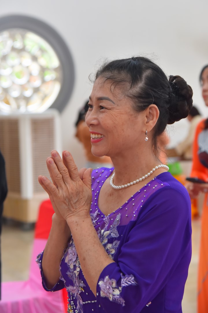 Wedding Ceremony at the pagoda