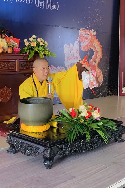 The 13th Lotus seeds Sowing Retreat at Dong Cao Pagoda, Thanh Hoa