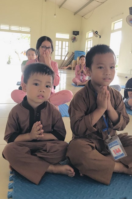 The 13th Lotus seeds Sowing Retreat at Dong Cao Pagoda, Thanh Hoa