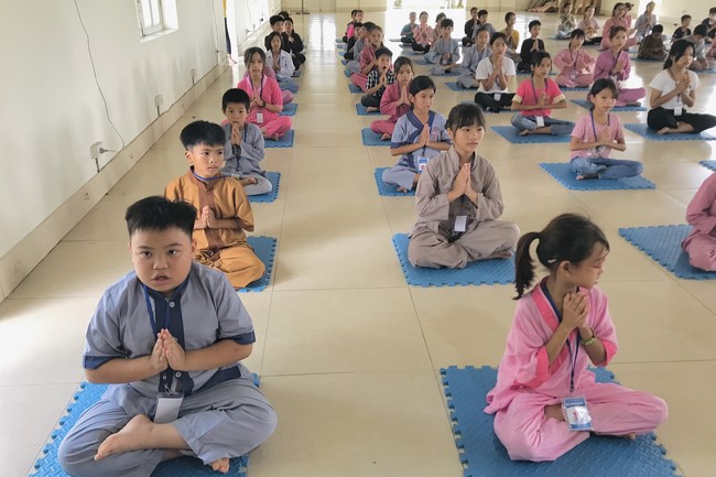 The 13th Lotus seeds Sowing Retreat at Dong Cao Pagoda, Thanh Hoa