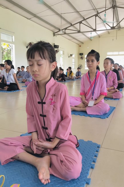 The 13th Lotus seeds Sowing Retreat at Dong Cao Pagoda, Thanh Hoa