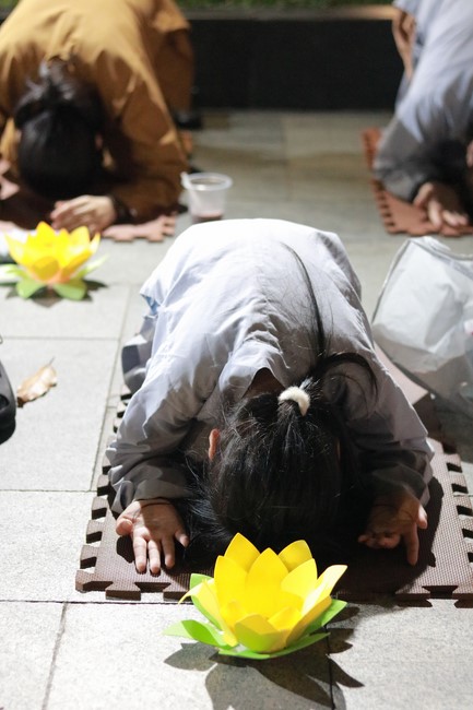 Repentant ceremony for the names of Bodhisattva Avalokitesvara