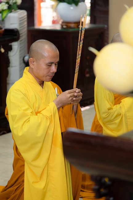 Wedding Ceremony at the pagoda