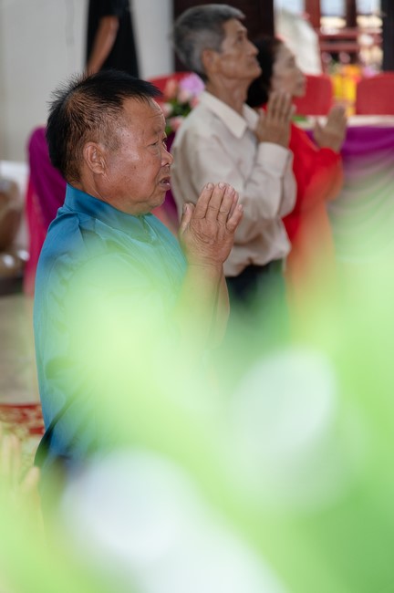 Wedding Ceremony at the pagoda
