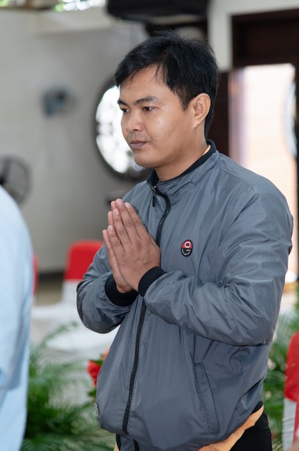 Wedding Ceremony at the pagoda