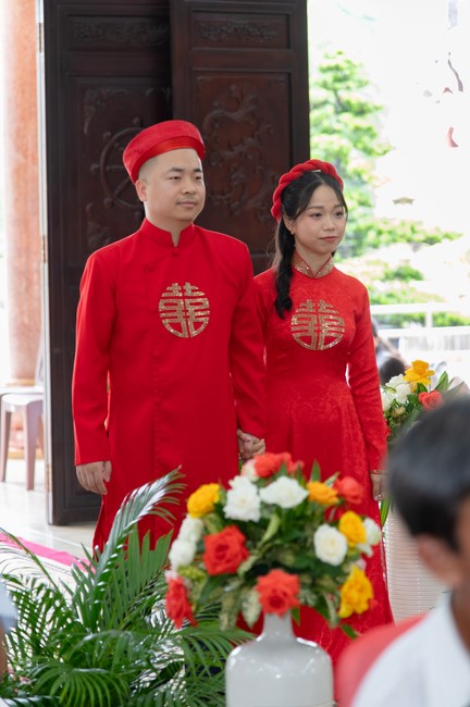Wedding Ceremony at the pagoda