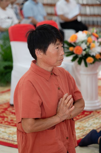 Wedding Ceremony at the pagoda