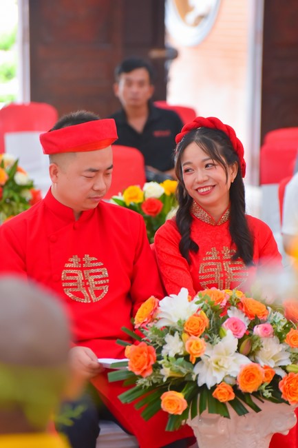 Wedding Ceremony at the pagoda