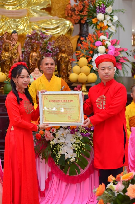 Wedding Ceremony at the pagoda