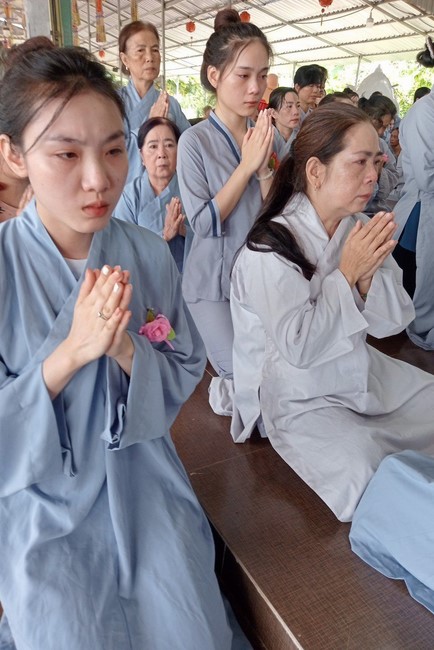 The Ullambana Great Ceremony at Truong Phap pagoda, Hau Giang