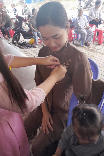 The Ullambana Great Ceremony at Truong Phap pagoda, Hau Giang