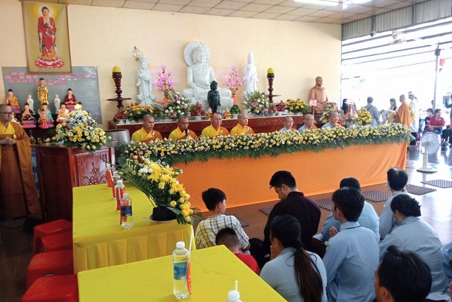 The Ullambana Great Ceremony at Truong Phap pagoda, Hau Giang