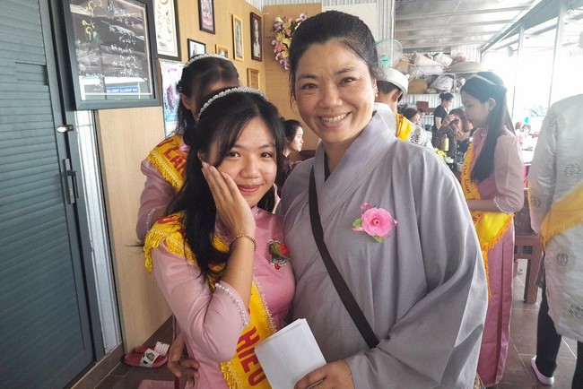 The Ullambana Great Ceremony at Truong Phap pagoda, Hau Giang